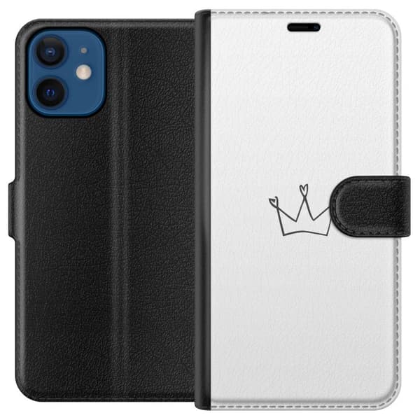 Kompatibelt Plånboksfodral till Apple iPhone 12 mini Krona