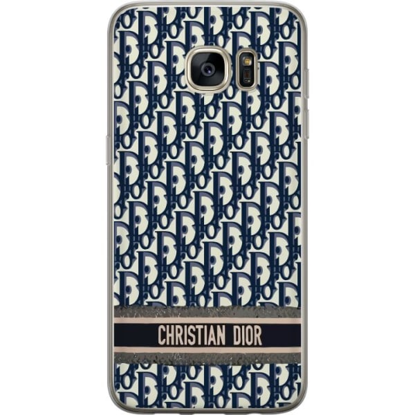 Samsung Galaxy S7 edge Läpinäkyvä kuori Christian Dior