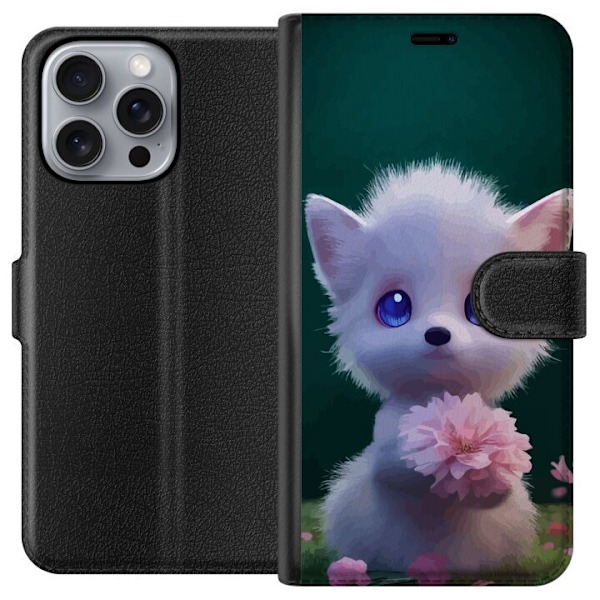 Apple iPhone 16 Pro Max Plånboksfodral Kawaii