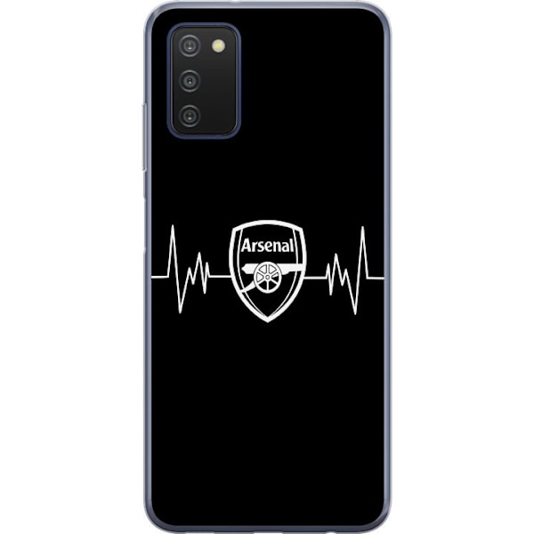 Samsung Galaxy A03s Genomskinligt Skal Arsenal