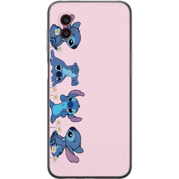 Samsung Galaxy Xcover6 Pro Gennemsigtig cover  Stitch Grin & L