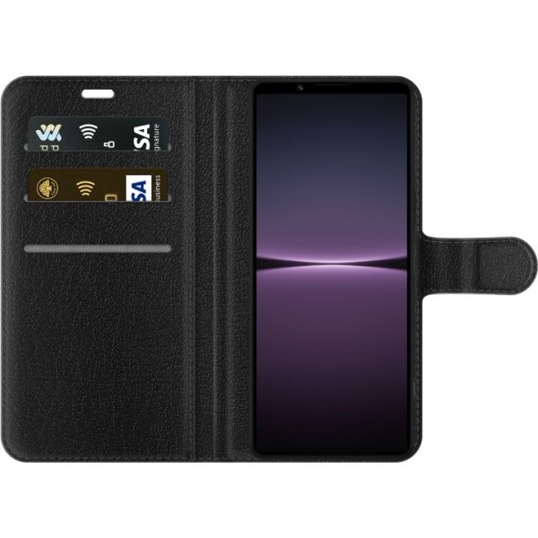 Sony Xperia 1 IV Plånboksfodral Skimrande silke