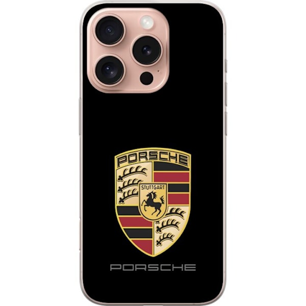 Apple iPhone 16 Pro Läpinäkyvä kuori Porsche