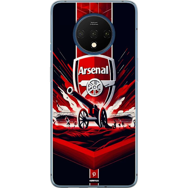 OnePlus 7T Genomskinligt Skal Arsenal