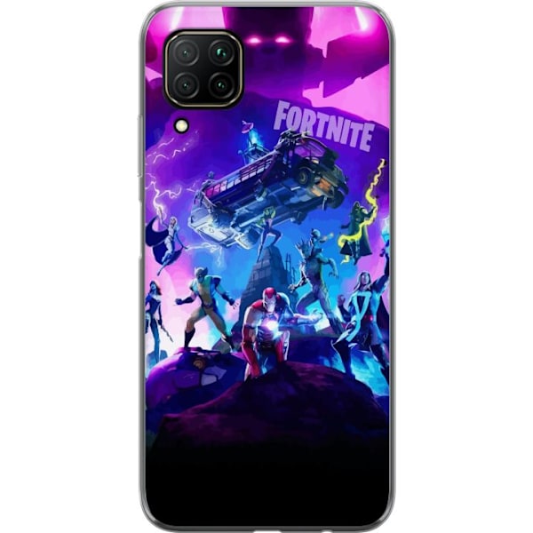 Huawei P40 lite Läpinäkyvä kuori Fortnite