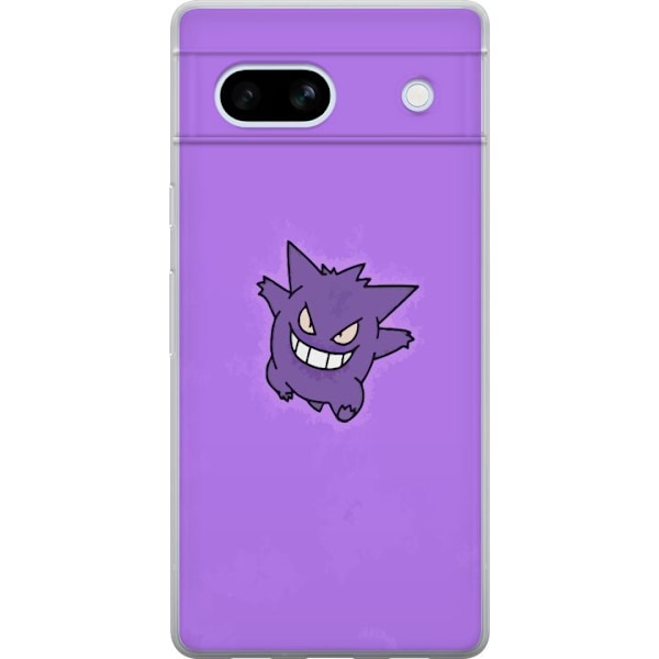 Google Pixel 7a Läpinäkyvä kuori Gengar