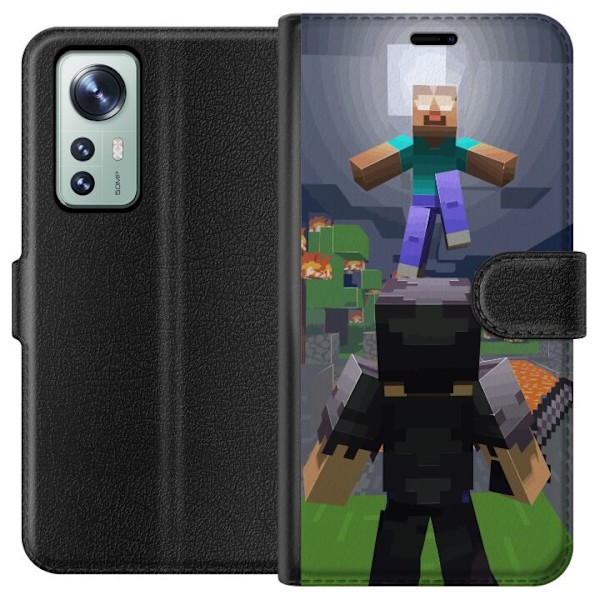 Xiaomi 12 Lommeboketui Minecraft