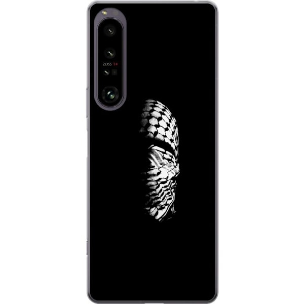 Sony Xperia 1 IV Gennemsigtig cover Keffiyeh-mønster - klassi