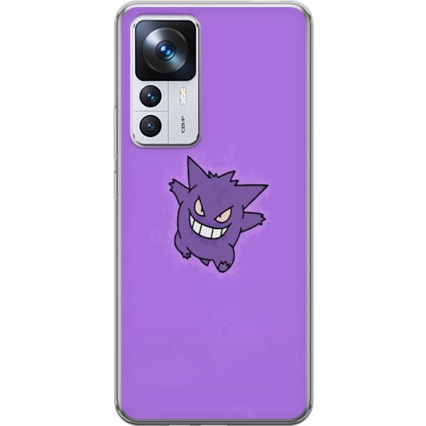 Xiaomi 12T Pro Genomskinligt Skal Gengar (Pokémon)