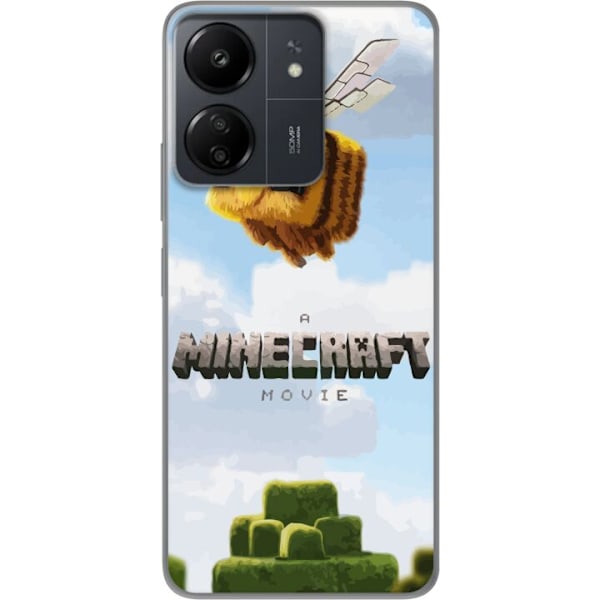 Xiaomi Redmi 13C Genomskinligt Skal A Minecraft Movie
