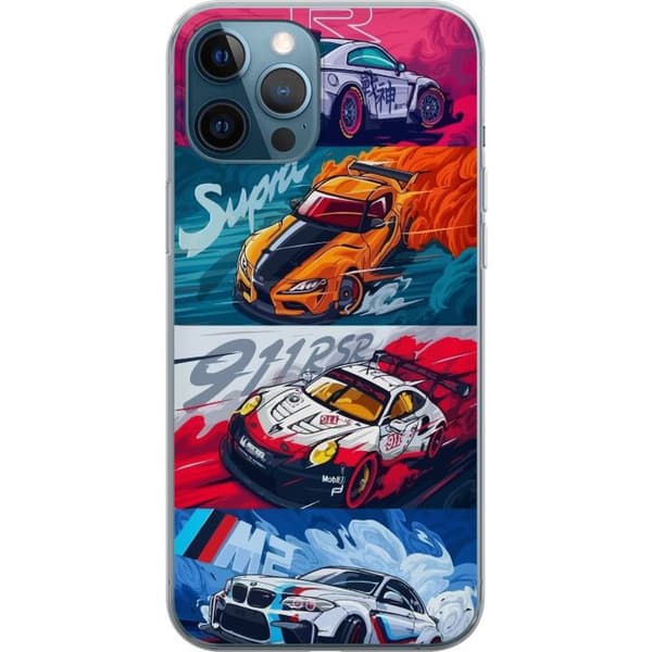 Yhteensopiva Puhelinkuori Apple iPhone 12 Pro Autot