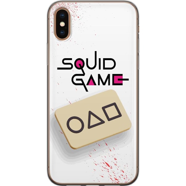 Apple iPhone X Läpinäkyvä kuori Squid Game