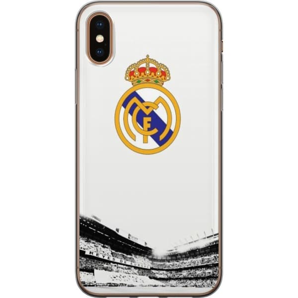 Kompatibelt Mobildeksel til Apple iPhone XS Max Real Madrid CF