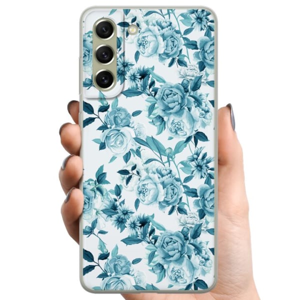 Samsung Galaxy S21 FE 5G TPU Mobilskal Blommor