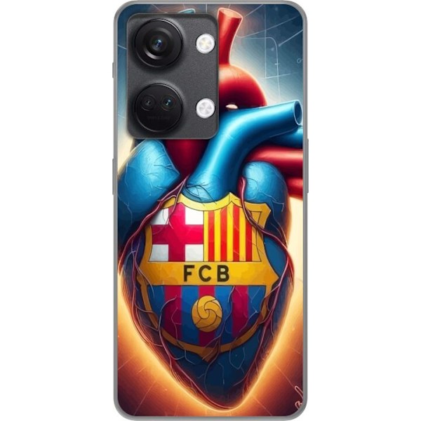 OnePlus Nord 3 Gjennomsiktig deksel FCB Hjerte