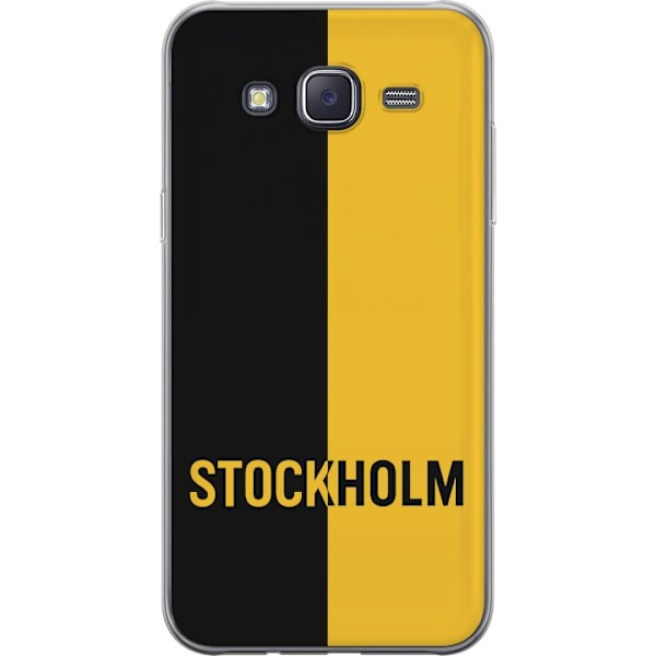 Samsung Galaxy J5 Genomskinligt Skal Stockholm – fotboll