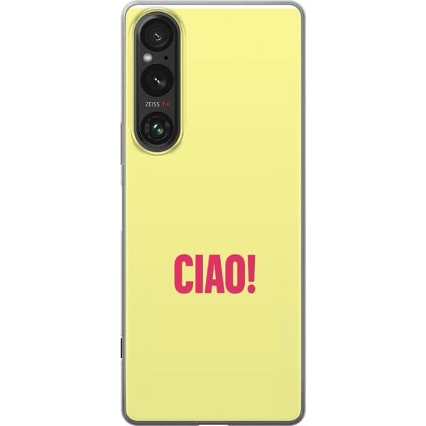 Kompatibelt Mobildeksel til Sony Xperia 1 VI Rosa CIAO gul