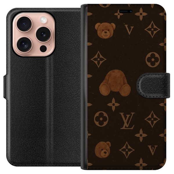 Apple iPhone 16 Pro Lompakkokotelo Plush Luxe