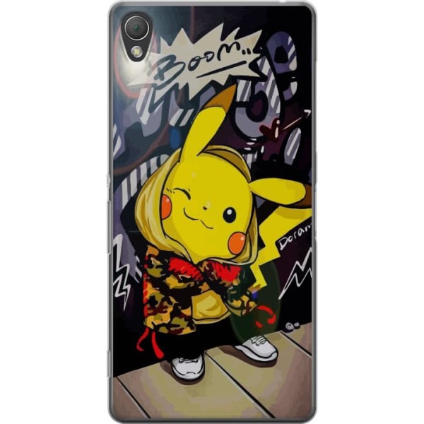 Sony Xperia Z3 Gennemsigtig cover Pikachu