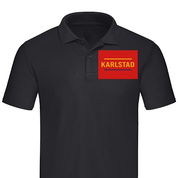 Pikeepaita Aikuisille | Tyylikäs Pikeepaita Karlstad – Hockey Musta X-Large