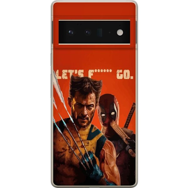 Google Pixel 6 Pro Läpinäkyvä kuori Deadpool & Wolverine