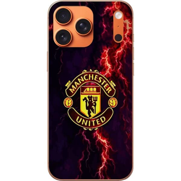 Kompatibelt Mobildeksel til Apple iPhone 17 Pro Max Manchester United