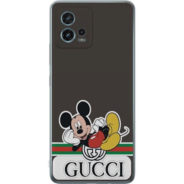 Motorola Moto G72 Gennemsigtig cover Gucci Musse Pig