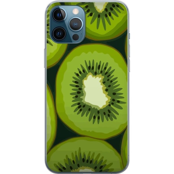 Apple iPhone 12 Pro Max Läpinäkyvä kuori Kiwi
