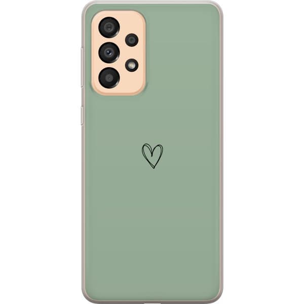 Kompatibelt Mobildeksel til Samsung Galaxy A33 5G Hjerte