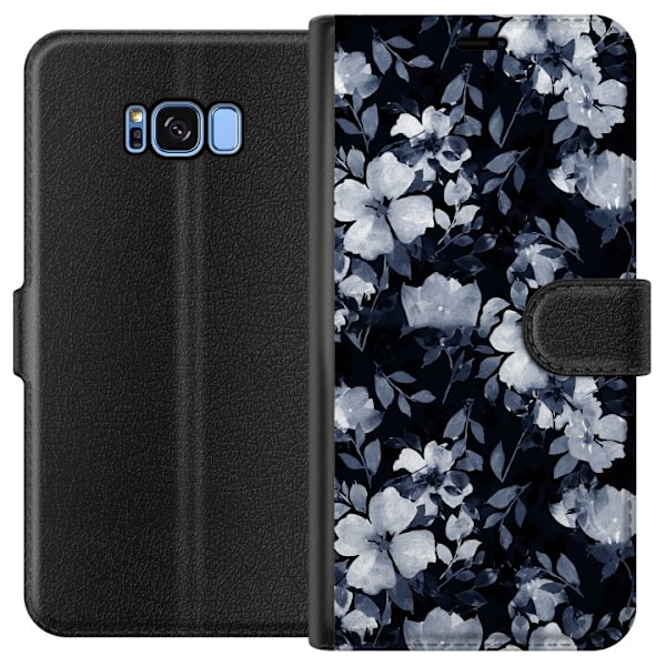 Samsung Galaxy S8 Lompakkokotelo Kuutamokuun laita