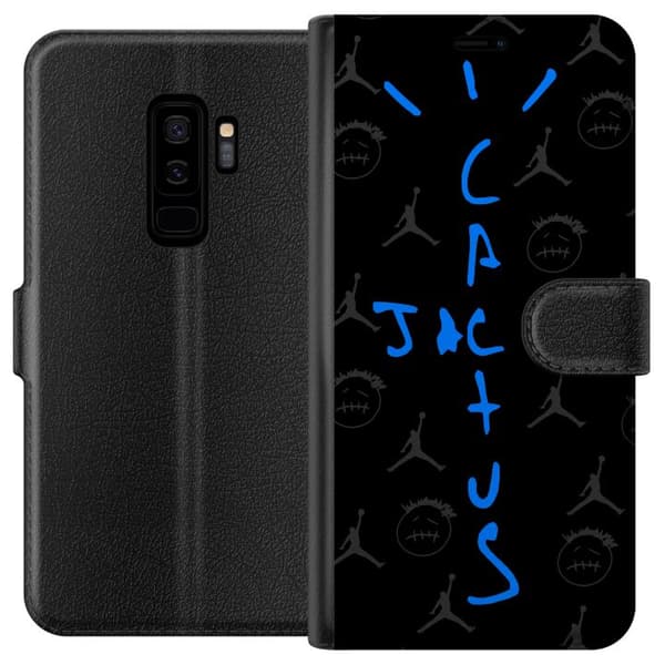 Kompatibelt Plånboksfodral till Samsung Galaxy S9+ Cactus