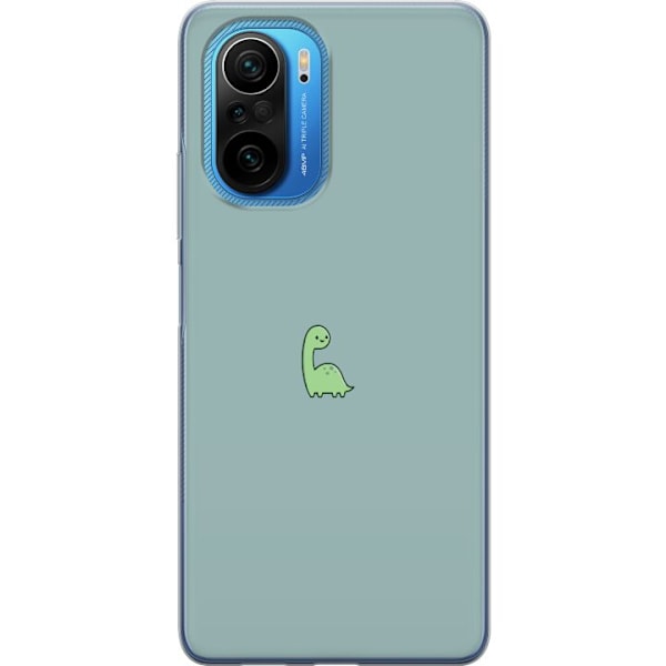 Xiaomi Poco F3 Gjennomsiktig deksel Tiny Dino