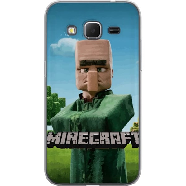 Samsung Galaxy Core Prime Läpinäkyvä kuori A Minecraft Movie