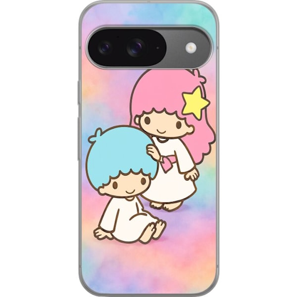 Google Pixel 9 Gennemsigtig cover Kawaii Sanrio Kiki Lola Litt