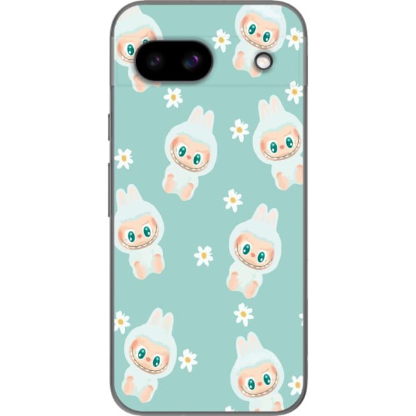 Google Pixel 8a Läpinäkyvä kuori Labubu Candy Vibes