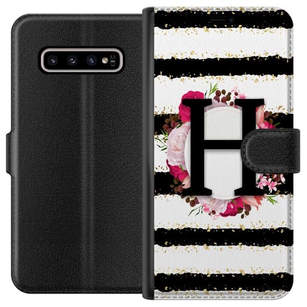 Kompatibelt Lommeboketui til Samsung Galaxy S10+ H