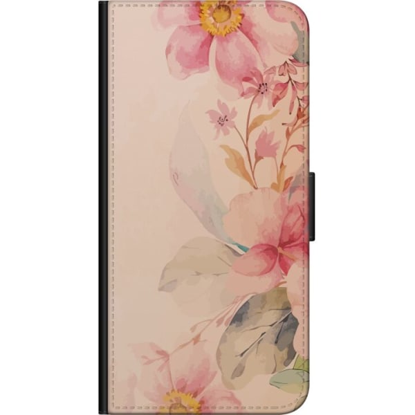 Samsung Galaxy Xcover 3 Plånboksfodral Färgglada Blommor