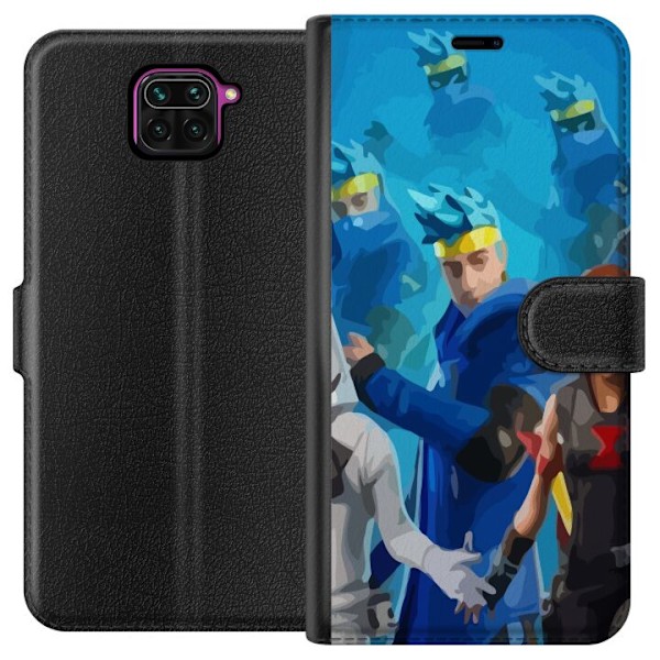 Xiaomi Redmi Note 9 Tegnebogsetui Fortnite