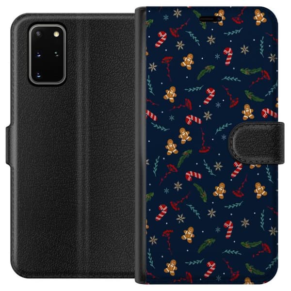 Yhteensopiva Lompakkokotelo Samsung Galaxy S20+ Hyvää joulua