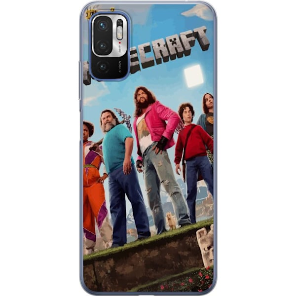 Xiaomi Redmi Note 10 5G Gennemsigtig cover A Minecraft Movie