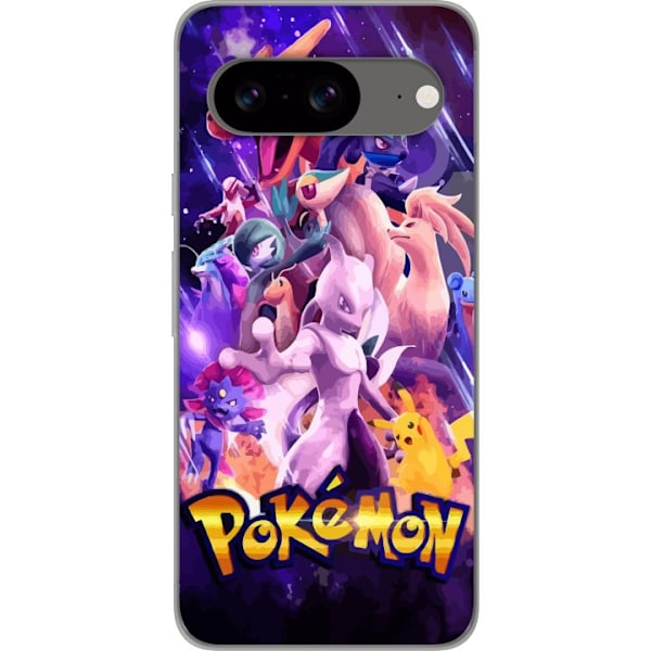 Google Pixel 8 Läpinäkyvä kuori Pokemon