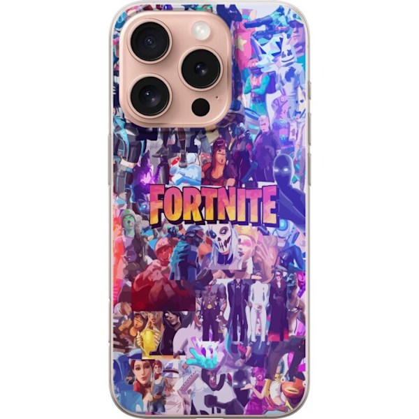 Apple iPhone 16 Pro Läpinäkyvä kuori Fortnite