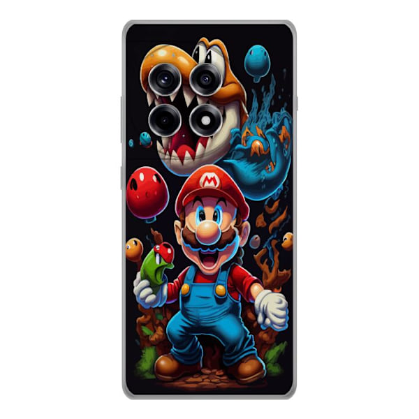 OnePlus 12R Läpinäkyvä kuori Mario ja ystävät