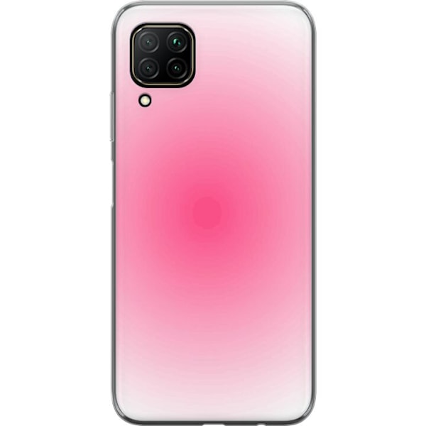 Huawei P40 lite Gennemsigtig cover Rosa Sky