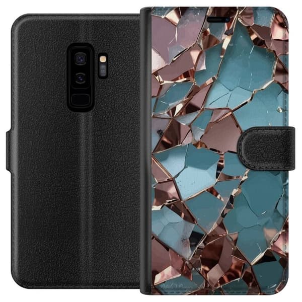 Kompatibel Tegnebogsetui til Samsung Galaxy S9+ Marmorelegance
