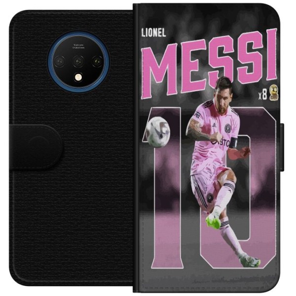 OnePlus 7T Tegnebogsetui Lionel Messi