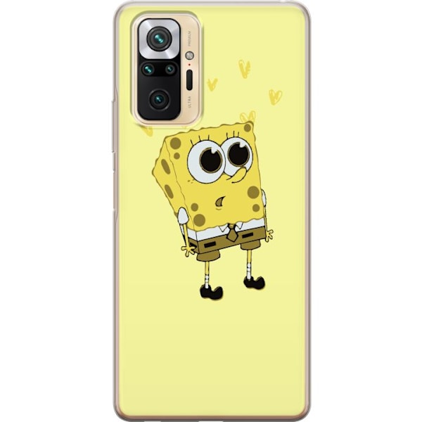 Xiaomi Redmi Note 10 Pro Genomskinligt Skal SpongeBob SquarePa