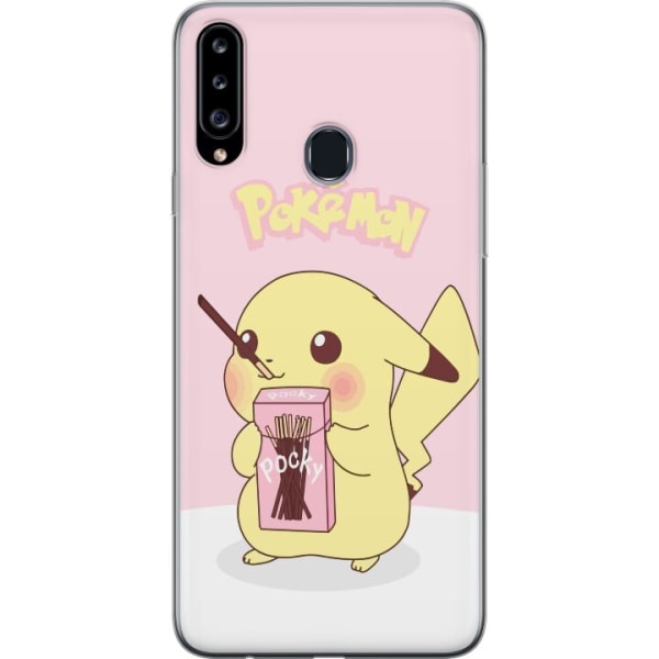 Samsung Galaxy A20s Gennemsigtig cover Pokemon