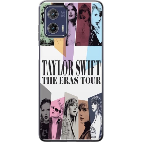 Motorola Moto G73 Gennemsigtig cover Taylor Swift