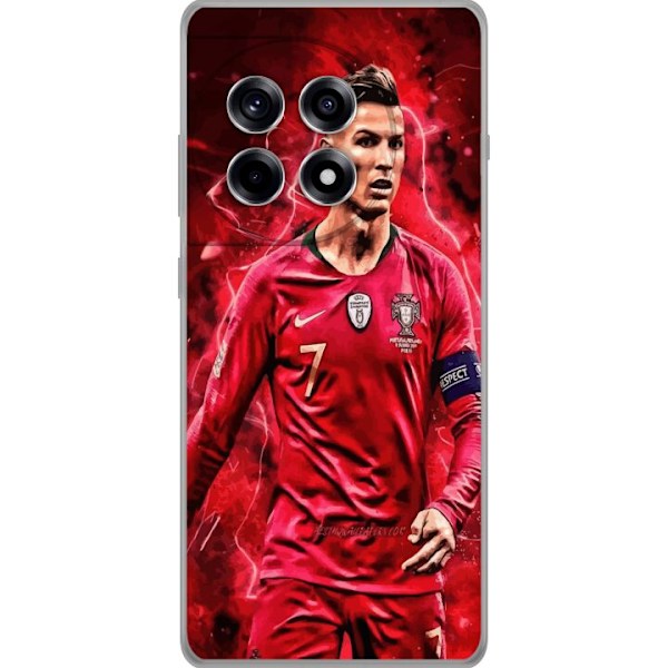 OnePlus 12R Läpinäkyvä kuori Ronaldon Taidot - CR7 Suunnitt